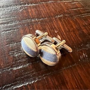 Fabric Covered Cuff Links